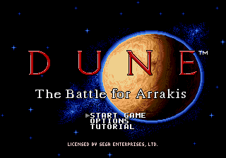 Dune - The Battle for Arrakis (USA)